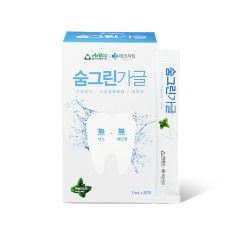 테코자임 숨그린가글 11ml x 20ea 무색소 저자극가글
