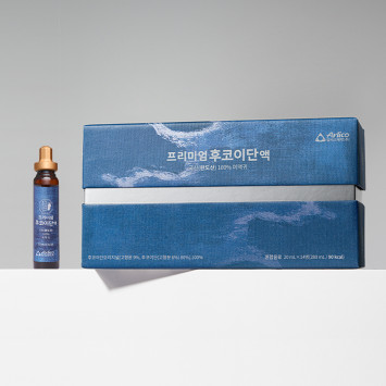 유통기한 27년 3월_완도산 100% 후코이단 간편한 앰플형 액상타입 20mlx14병